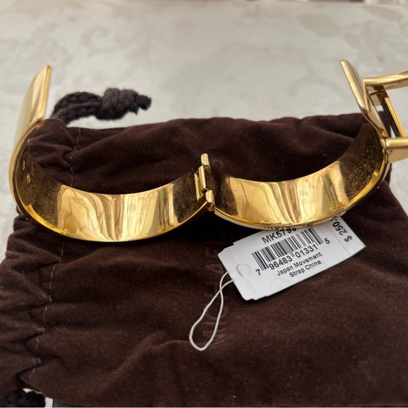 🆕Michael Kors Iconic Orange and Gold Bangle - Picture 6 of 6